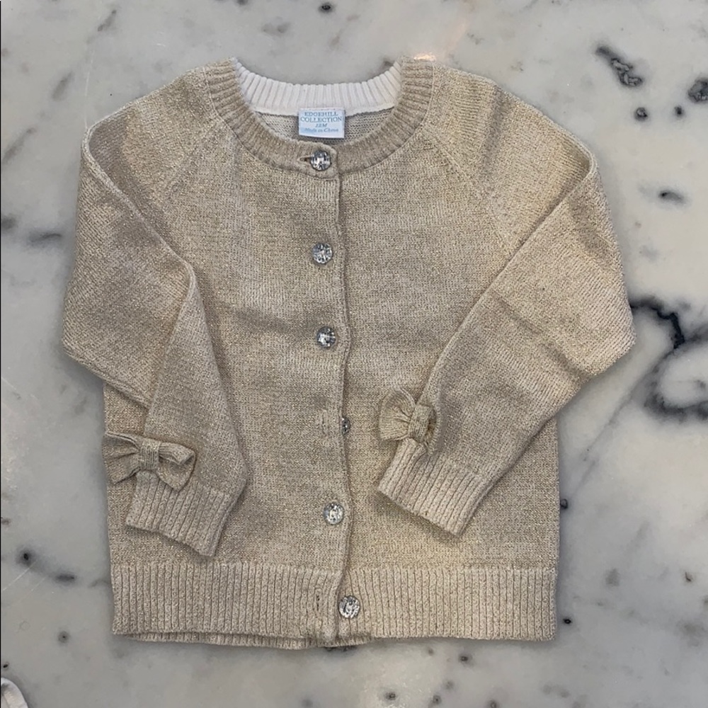 Gold/off white Twin set - Edgehill Collection